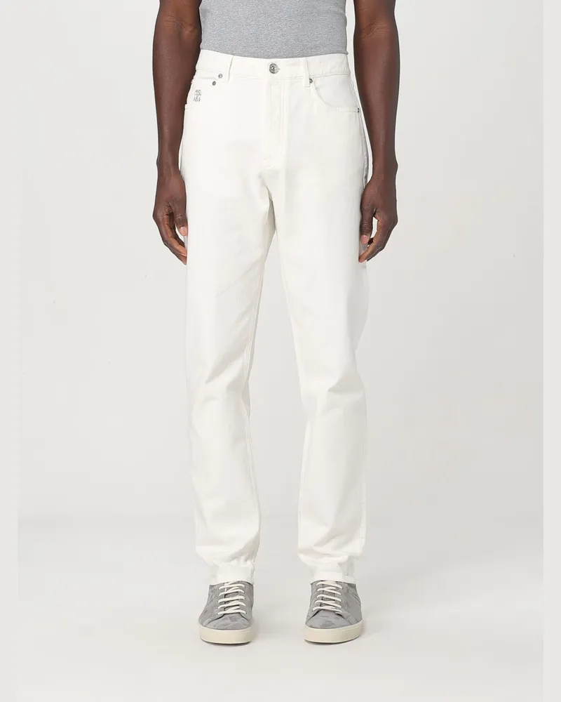 Brunello Cucinelli Jeans herren Weiß