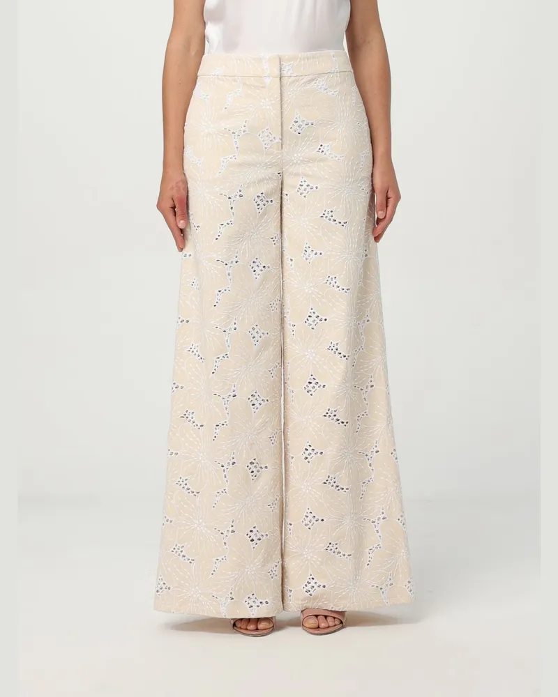 Genny Hose damen Beige