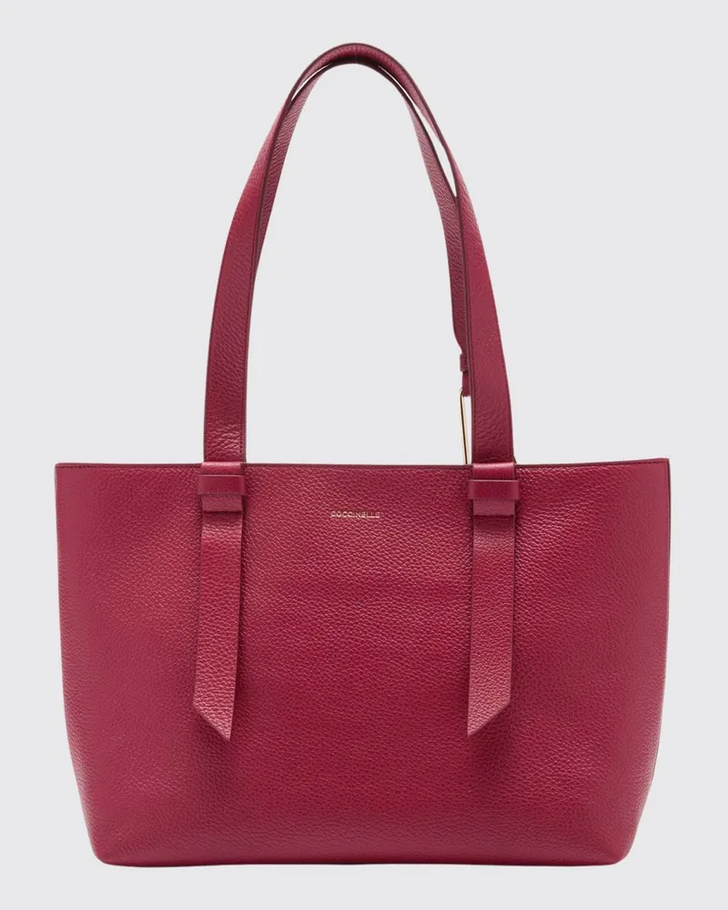 Coccinelle Schultertasche damen Weinrot