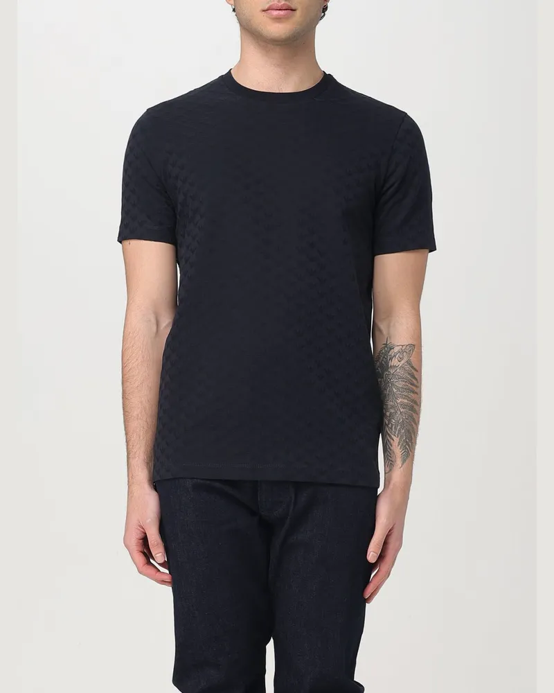 Emporio Armani T-shirt herren Blau