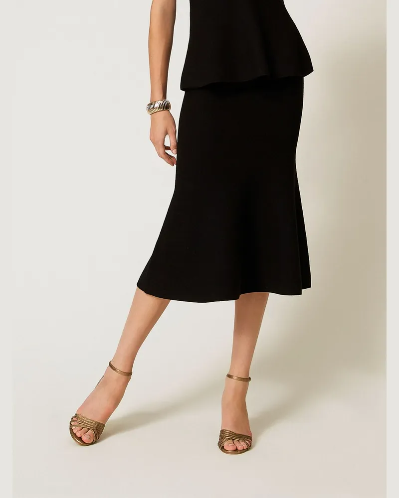 Twin-Set Rock damen Schwarz