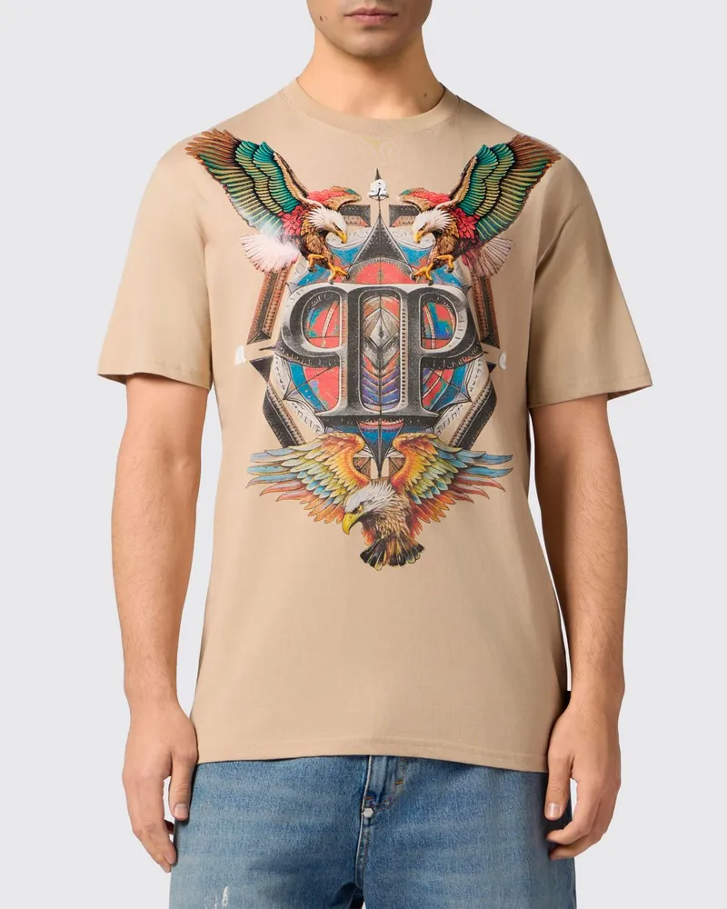 Philipp Plein T-shirt herren Beige