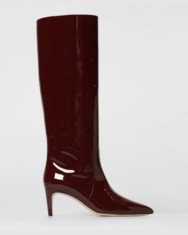 Paris Texas Flache stiefeletten damen Burgunderrot