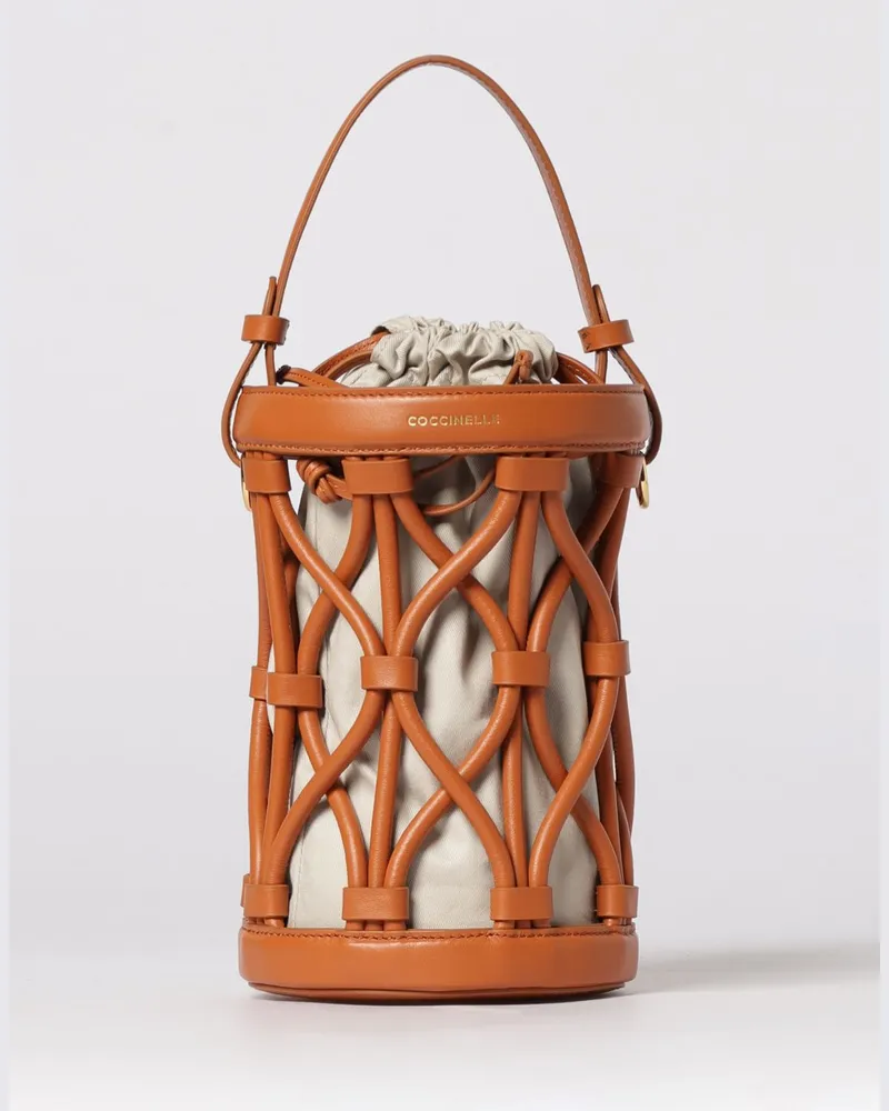 Coccinelle Schultertasche damen Korall