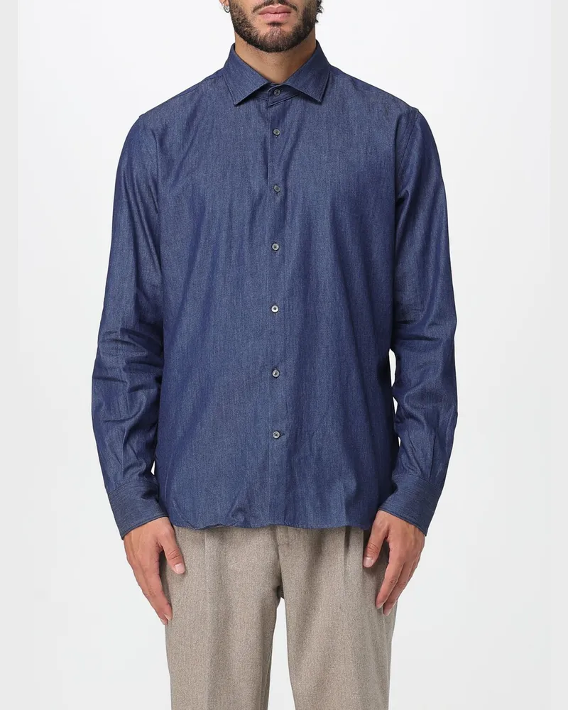 Brooksfield Hemd herren Denim