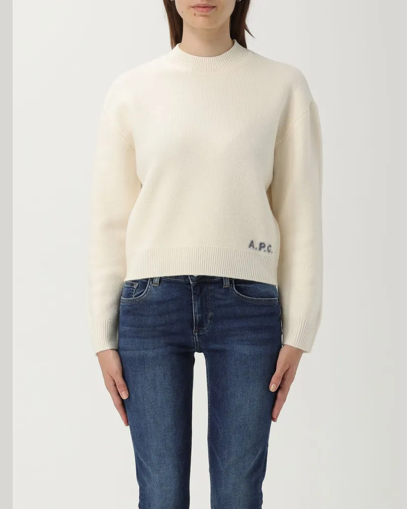 A.P.C. Pullover damen Ecru