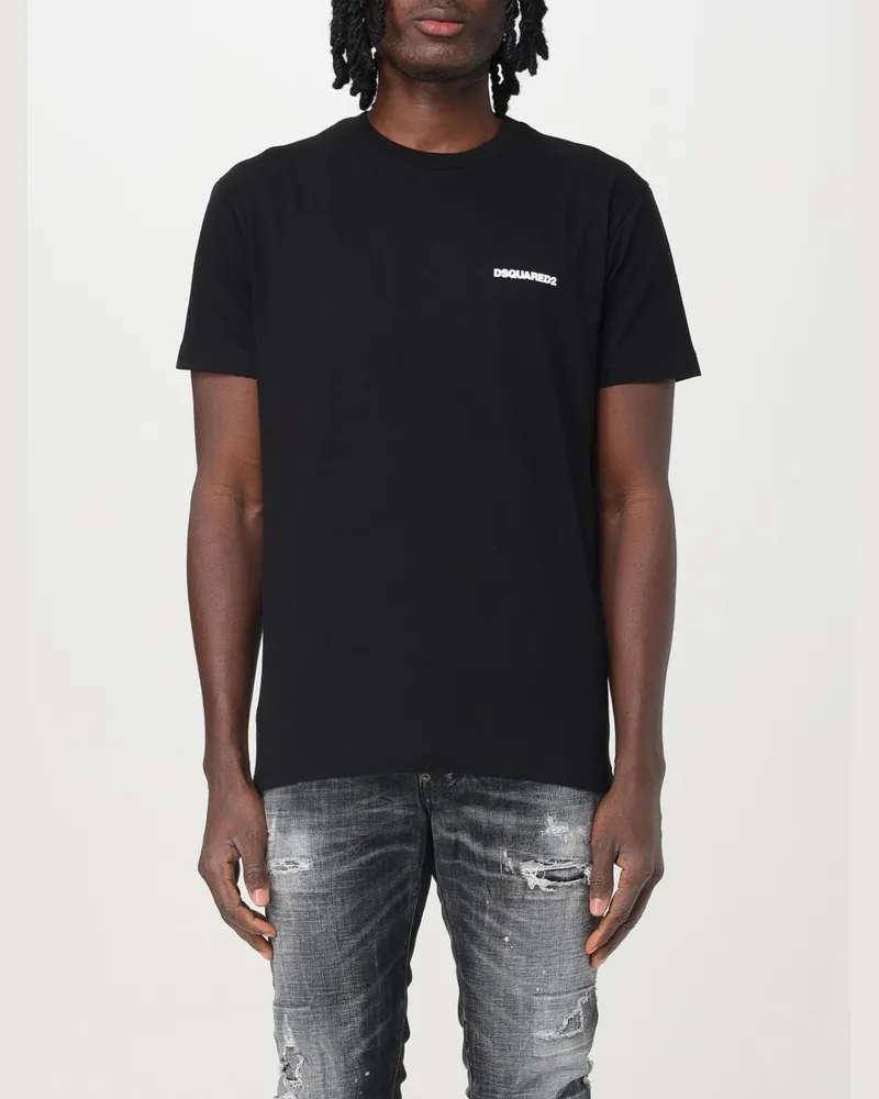 Dsquared2 T-shirt herren Schwarz