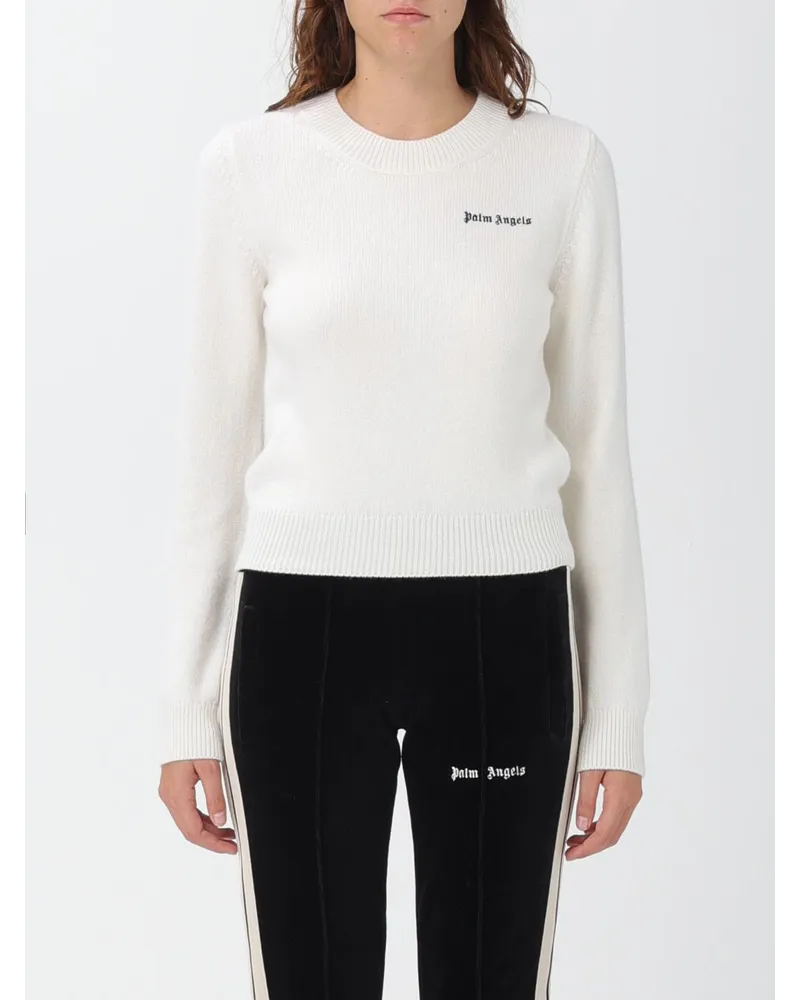 Palm Angels Sweatshirt damen Weiß