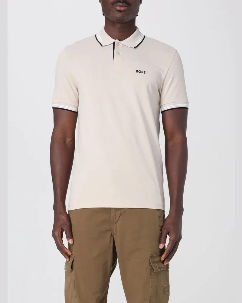HUGO BOSS Polo herren Ecru