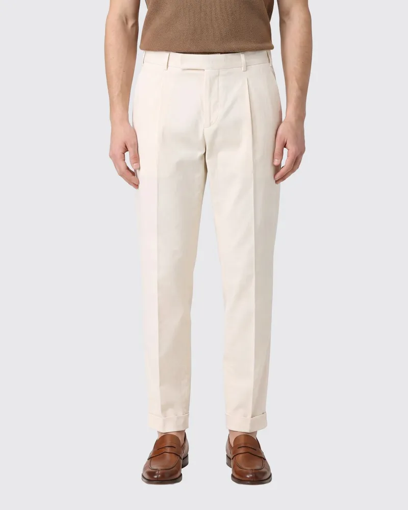 PT TORINO Hose herren Ivory