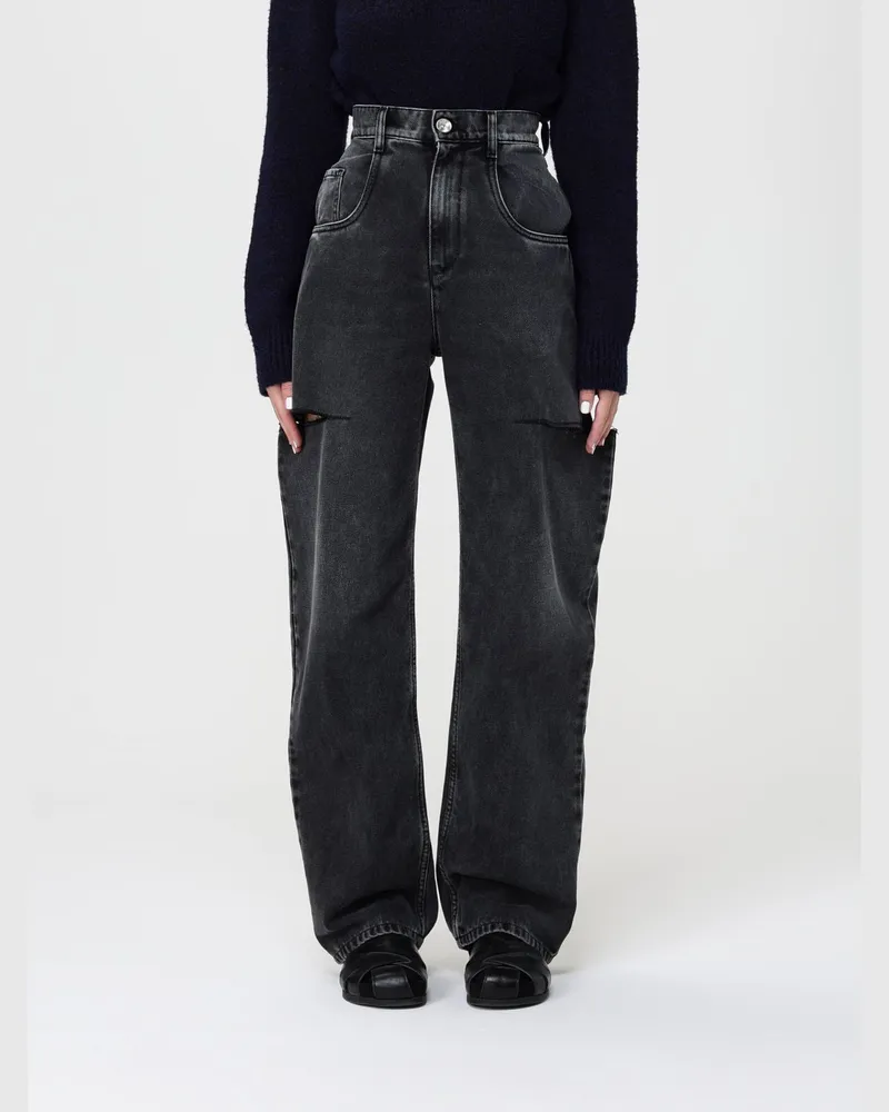 Maison Margiela Hose damen Schwarz
