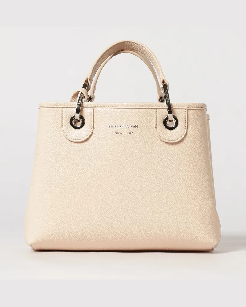 Emporio Armani MyEA Small Tasche aus genarbtem Kunstleder Pink