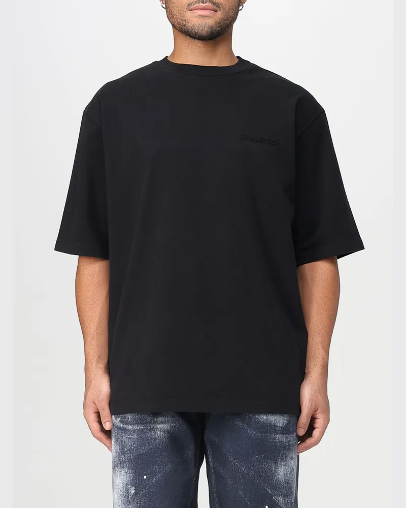 Dsquared2 T-shirt herren Schwarz