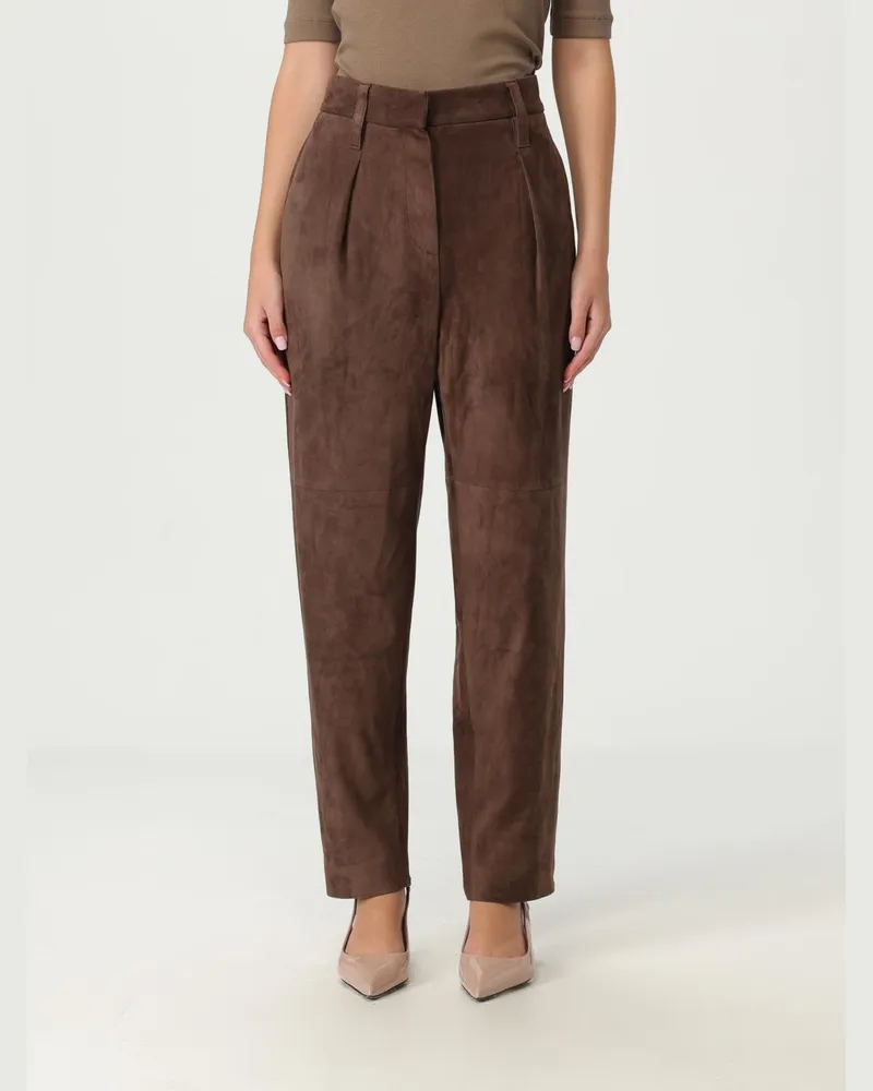 Brunello Cucinelli Hose damen Braun