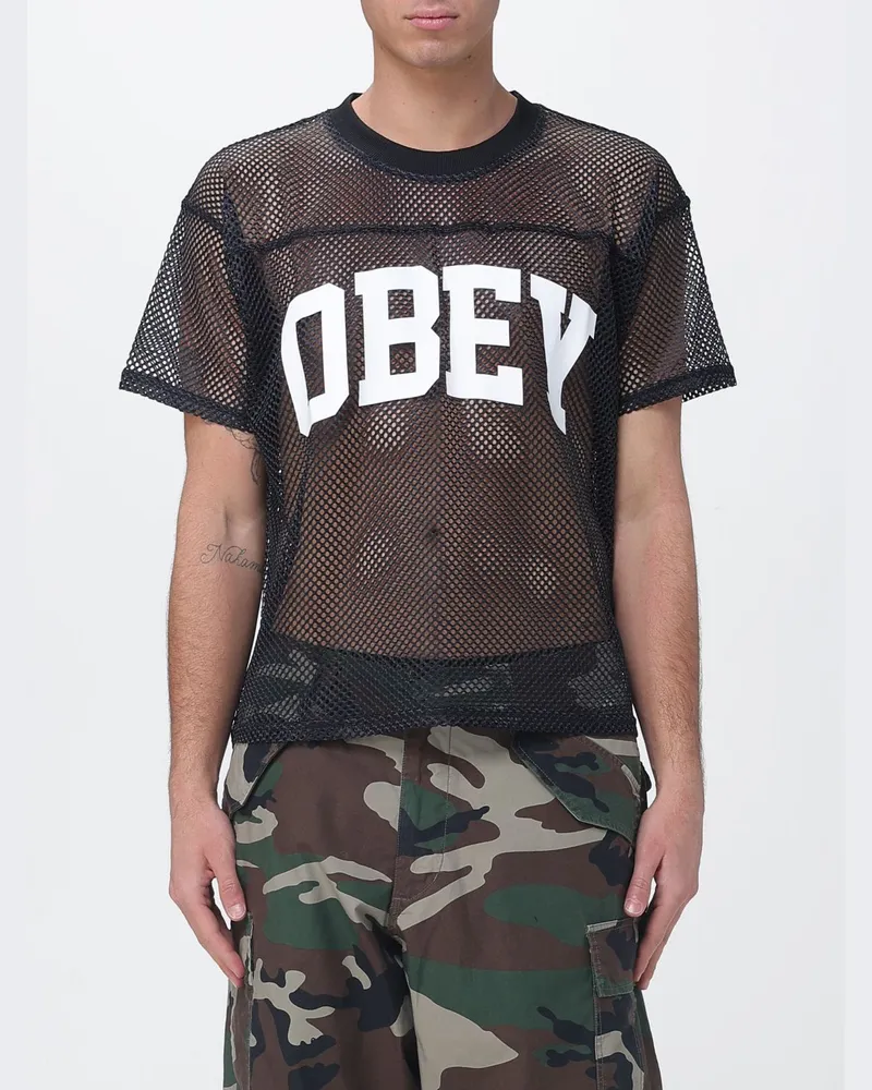 Obey Pullover herren Schwarz