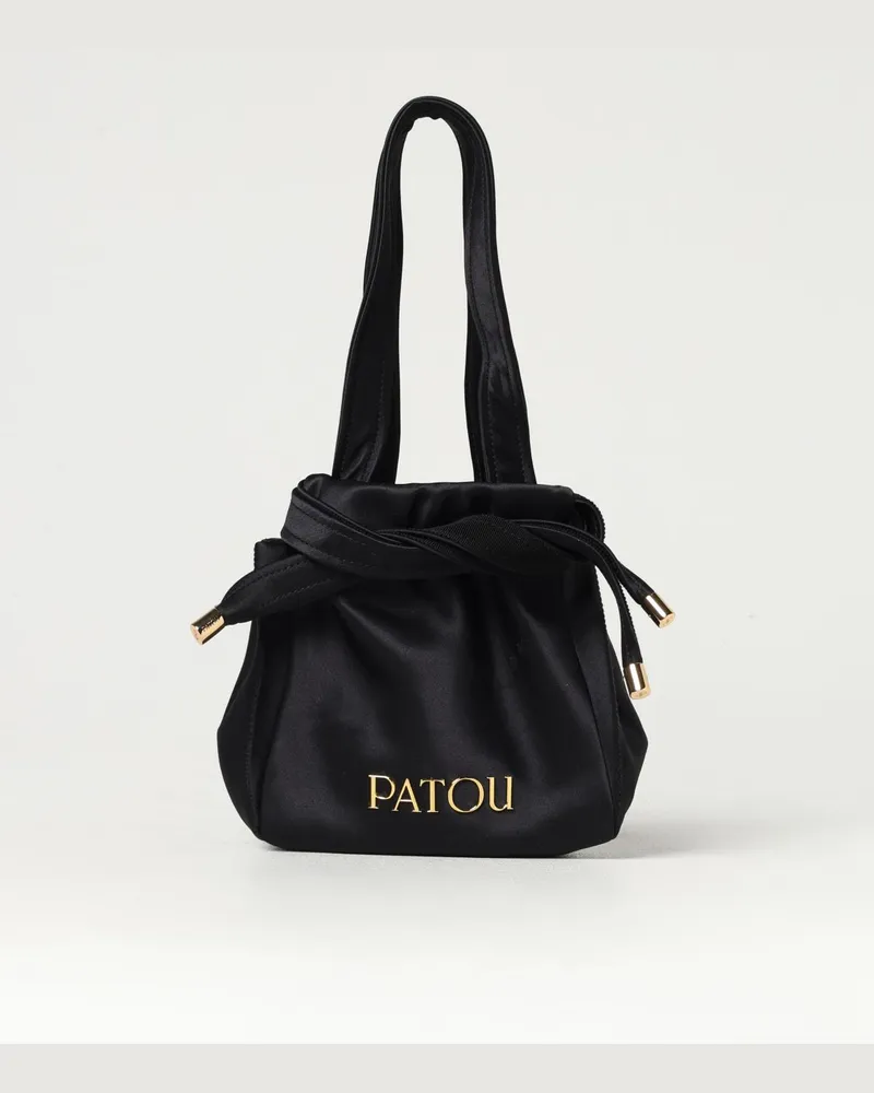 Patou Schultertasche damen Schwarz
