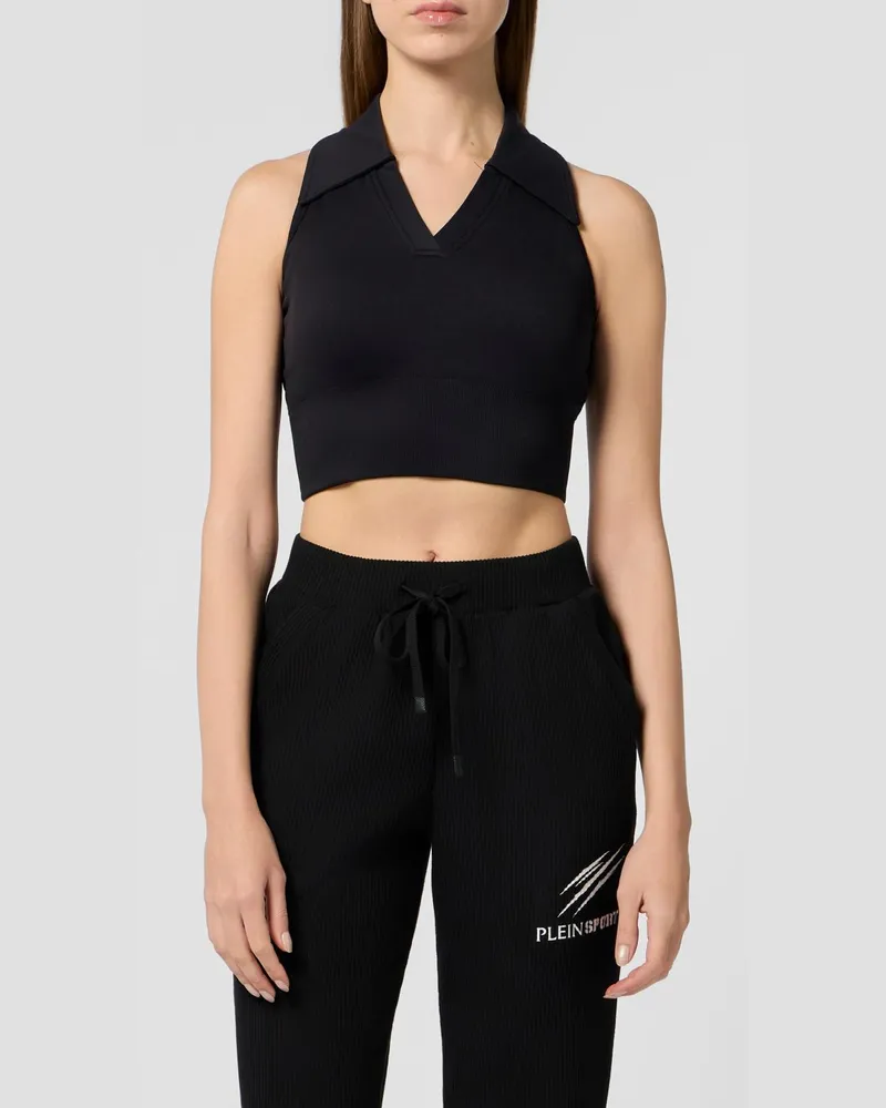 Philipp Plein Polo damen Schwarz