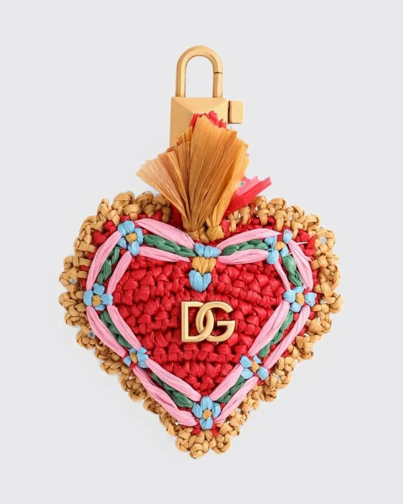 Dolce & Gabbana DOLCE  GABBANA Schlüsselanhänger damen Dolce & Gabbana Rot