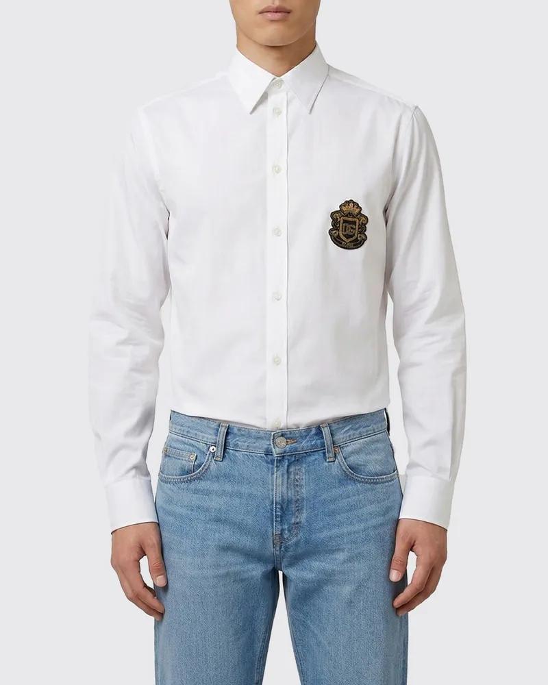Dolce & Gabbana Hemd herren Dolce & Gabbana Weiß