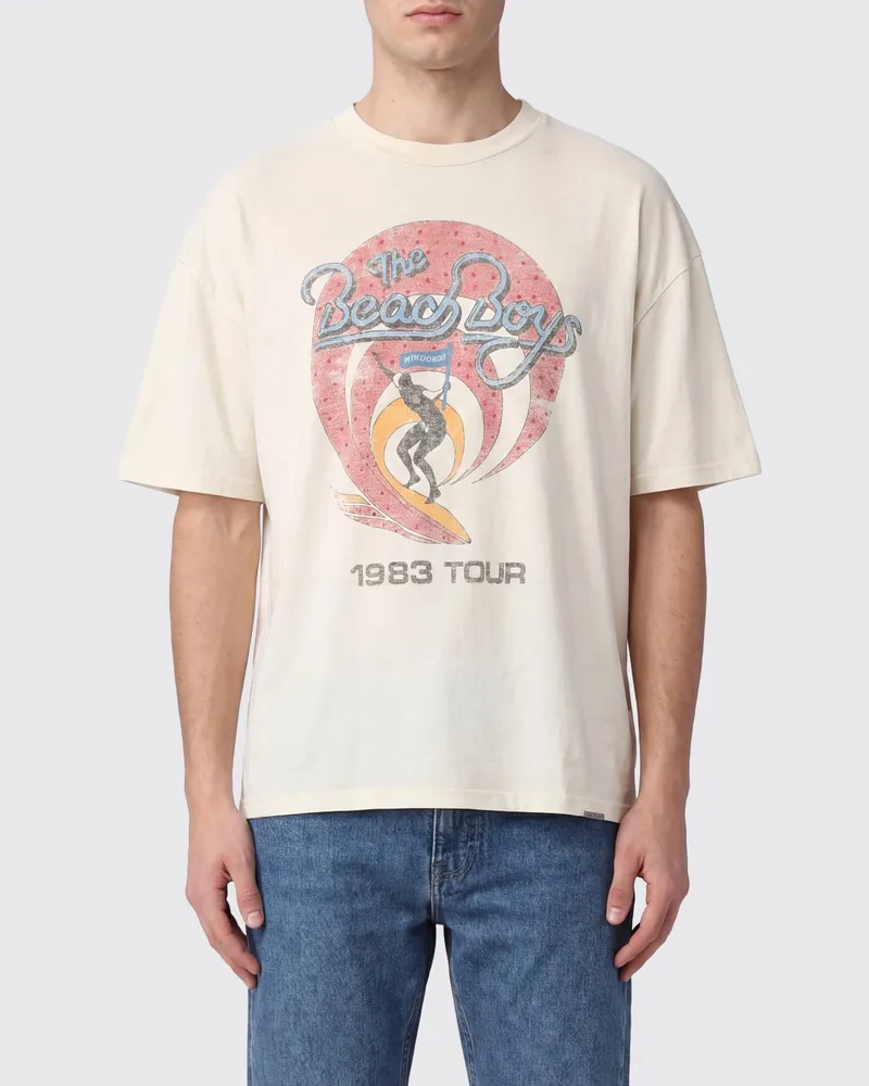 REPRESENT T-Shirt mit Grafikprint aus Bio-Baumwolle und Hanf Weiß