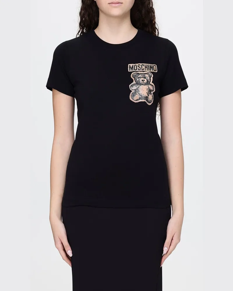 Moschino T-shirt damen Schwarz