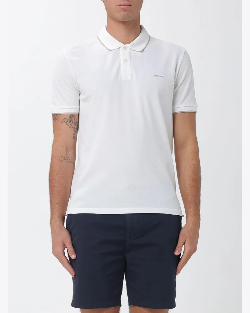 Woolrich Polo herren Weiß