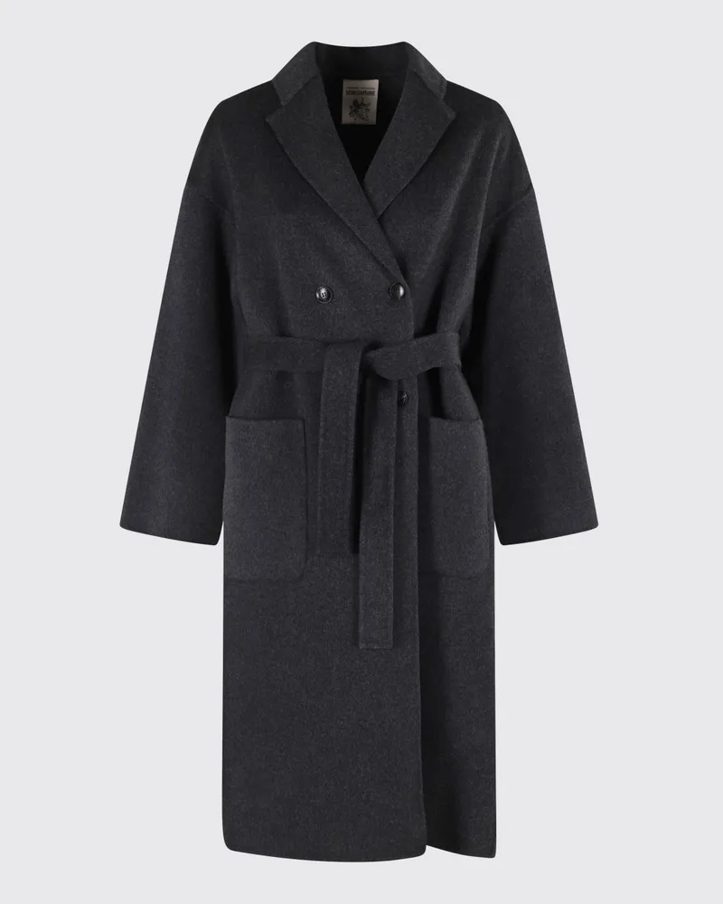 Semicouture Mantel damen Charcoal