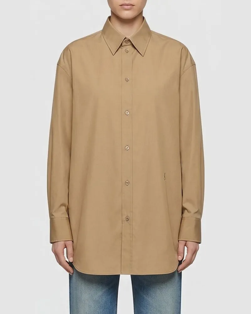 Saint Laurent Pullover damen Braun