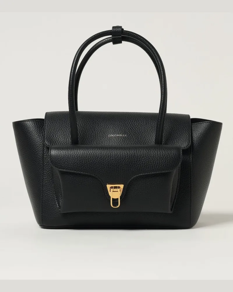 Coccinelle Schultertasche damen Schwarz