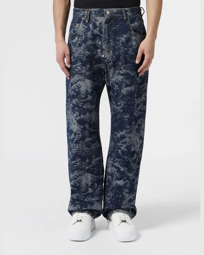 Philipp Plein Jeans herren Blau