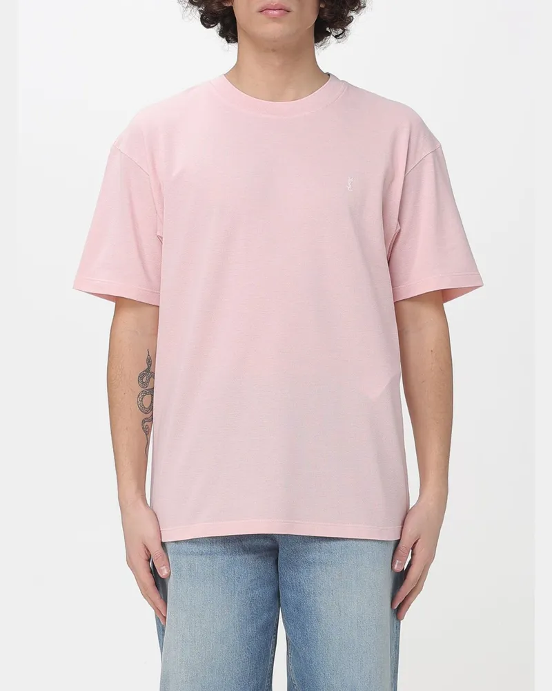 Saint Laurent T-shirt herren Pink