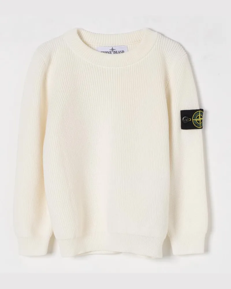 Stone Island Pullover kinder Weiß