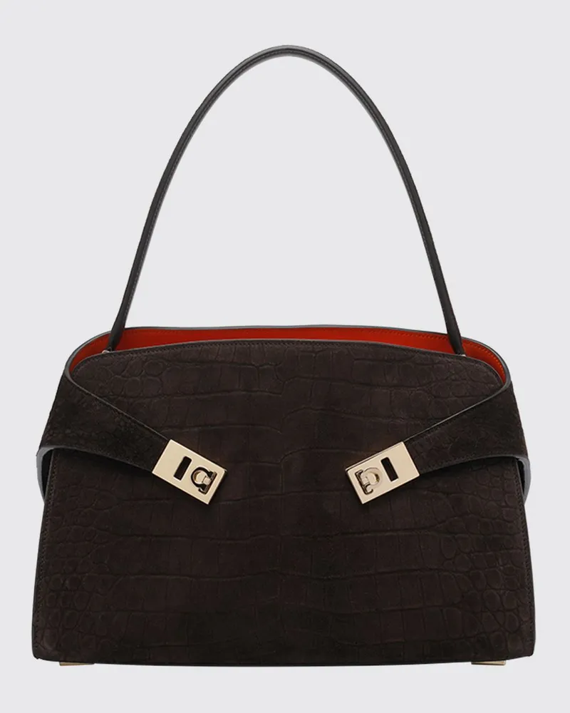 Ferragamo Handtasche damen Braun