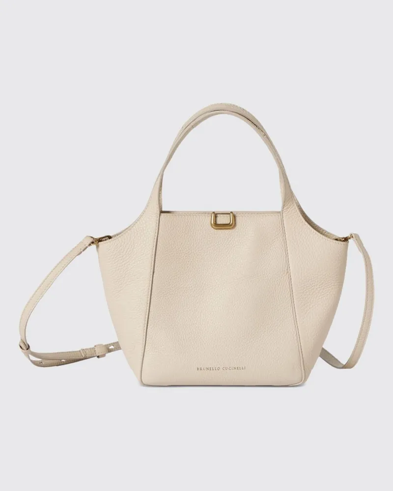 Brunello Cucinelli Handtasche damen Ivory