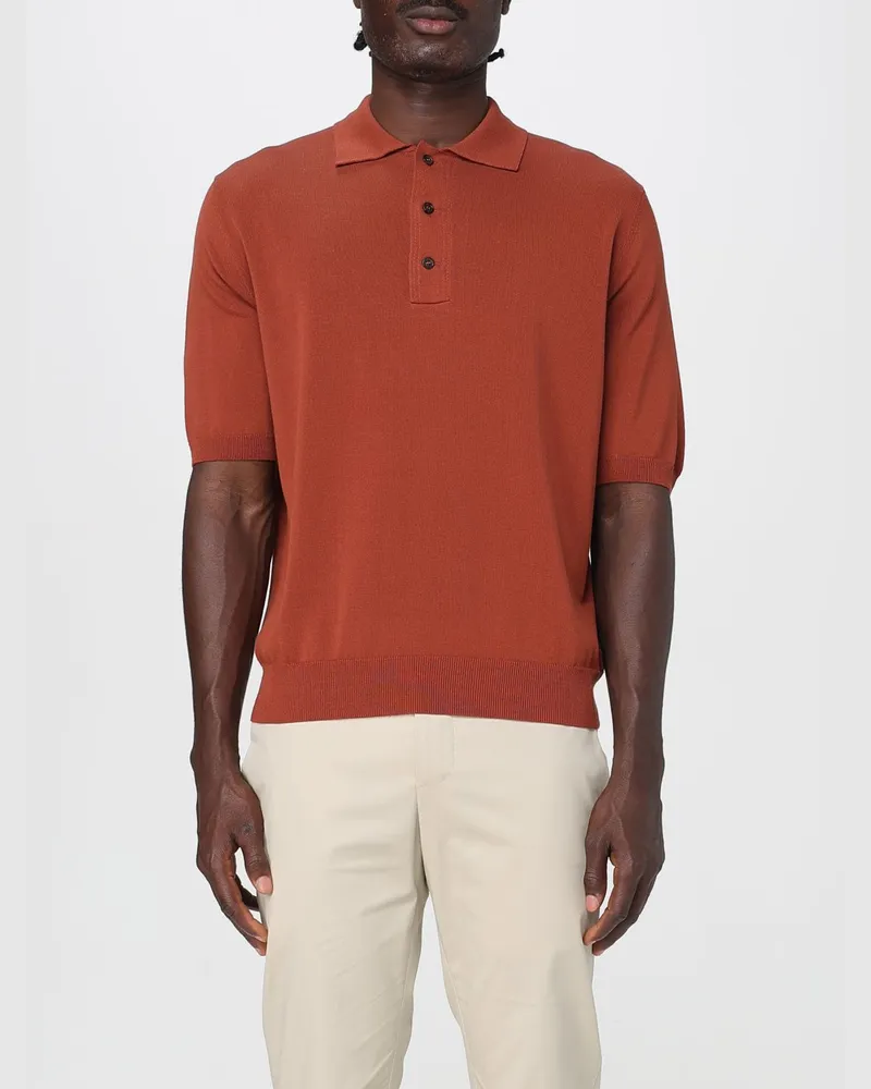 Zanone Polo herren Rot