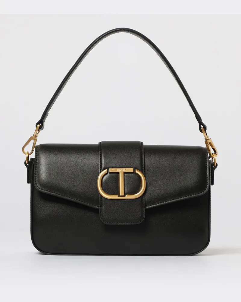 Twin-Set Schultertasche damen Schwarz