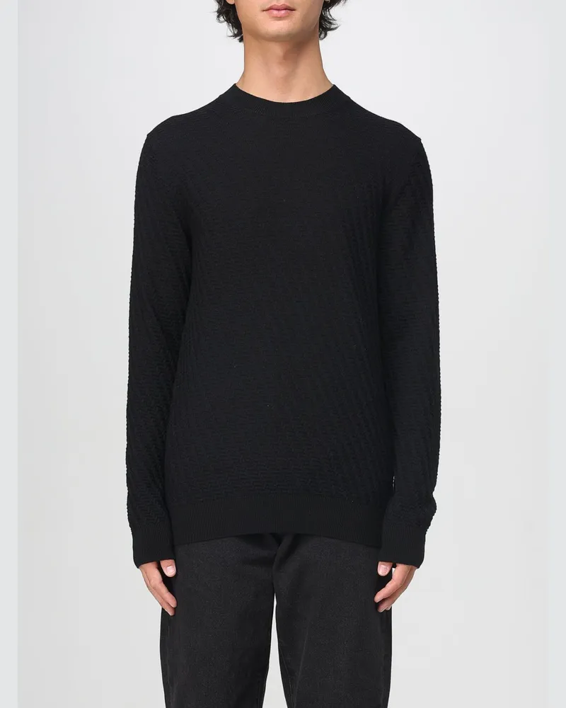 Paolo Pecora Milano Pullover herren Schwarz