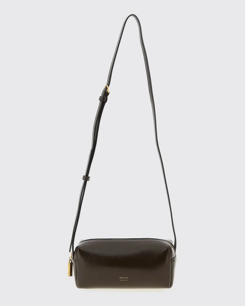 KHAITE Schultertasche damen Braun