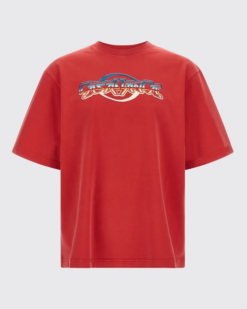 Casablanca Paris T-shirt herren Rot