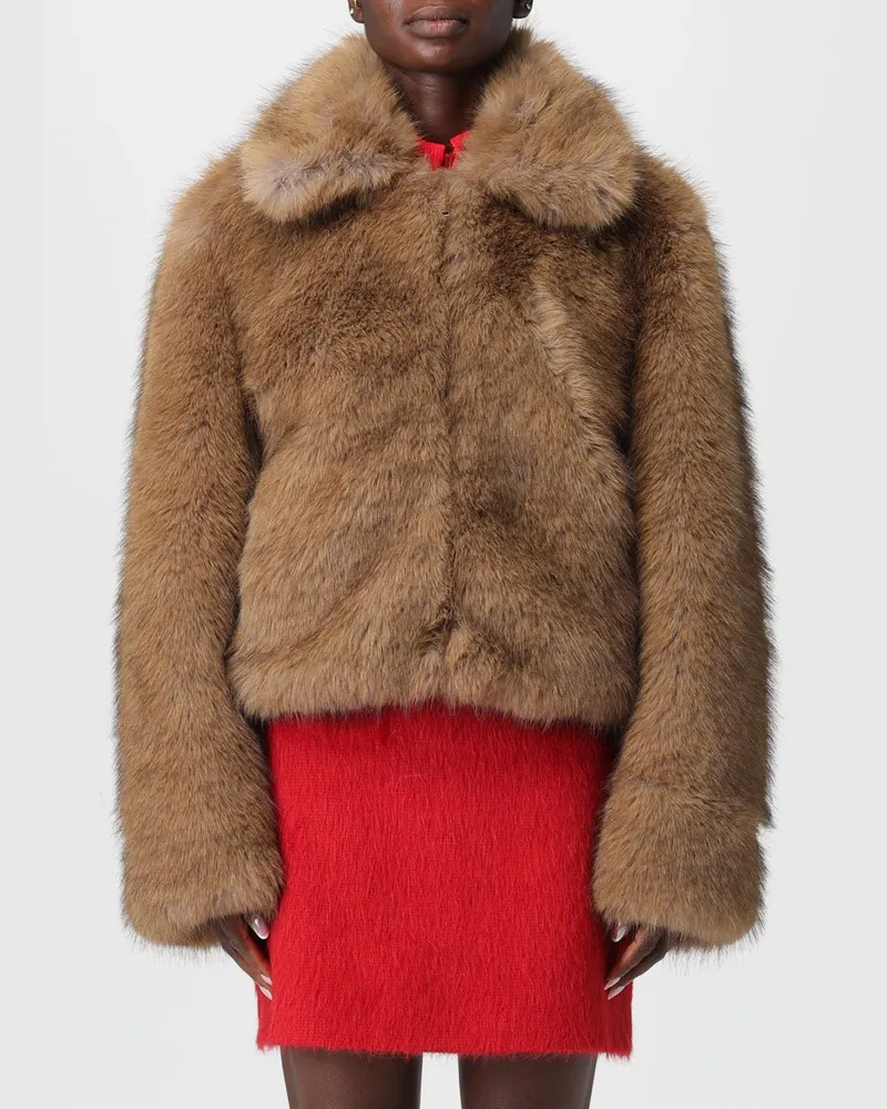 MSGM Jacke damen Nerzfarbe