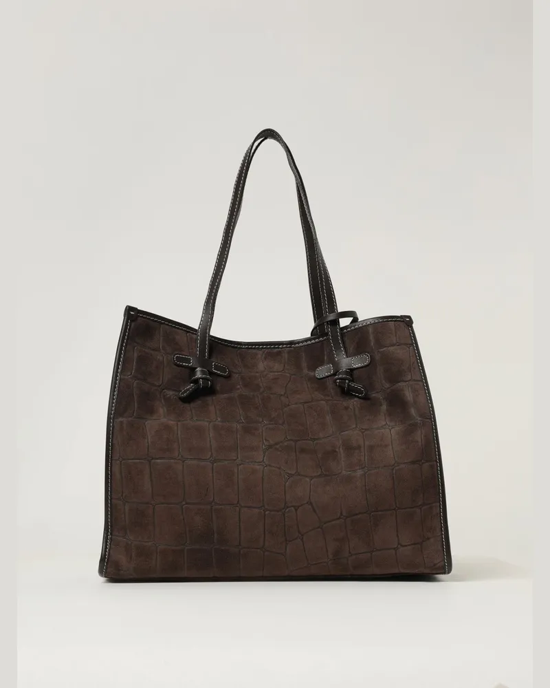 Gianni Chiarini Schultertasche damen  Club Marcella Kaffee