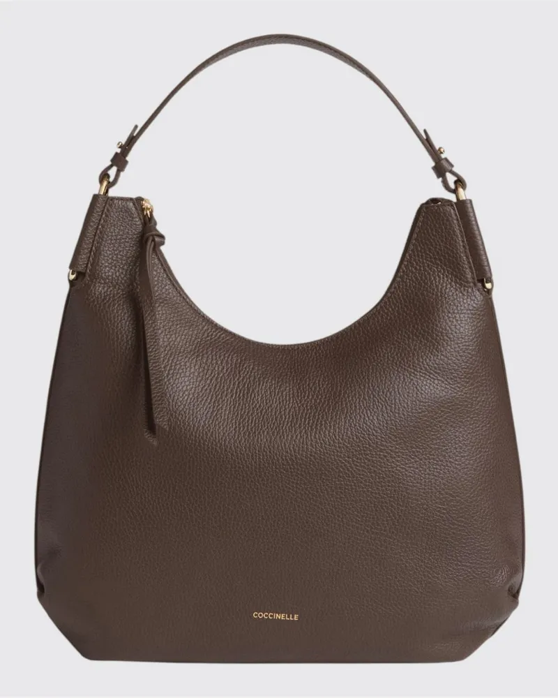 Coccinelle Schultertasche damen Burnt
