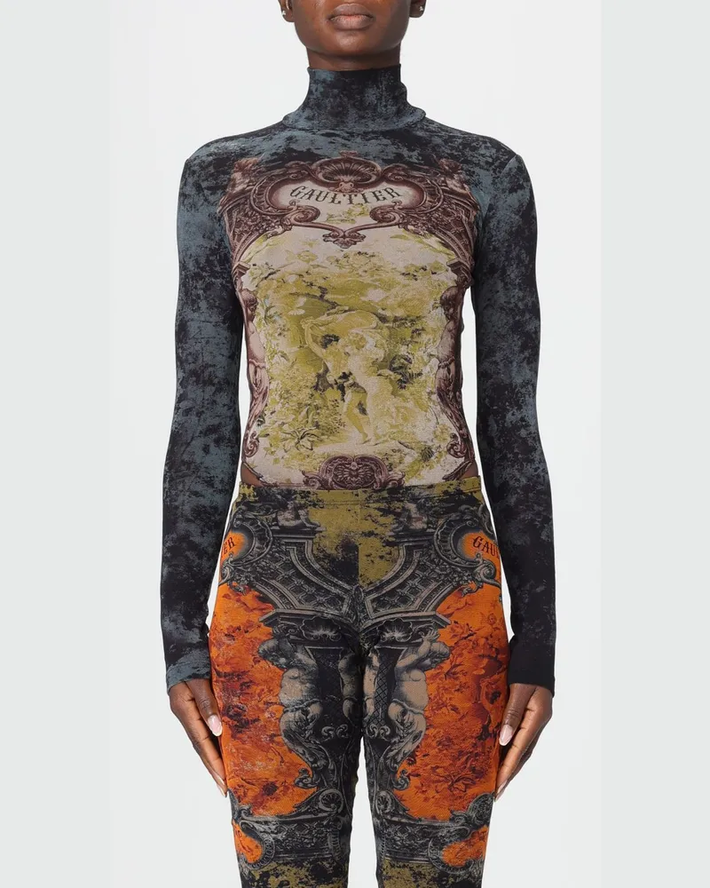 Jean Paul Gaultier Body damen Schwarz