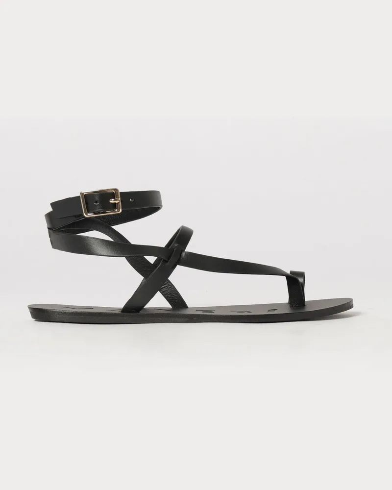 Manebí Sandalen mit absatz damen Schwarz