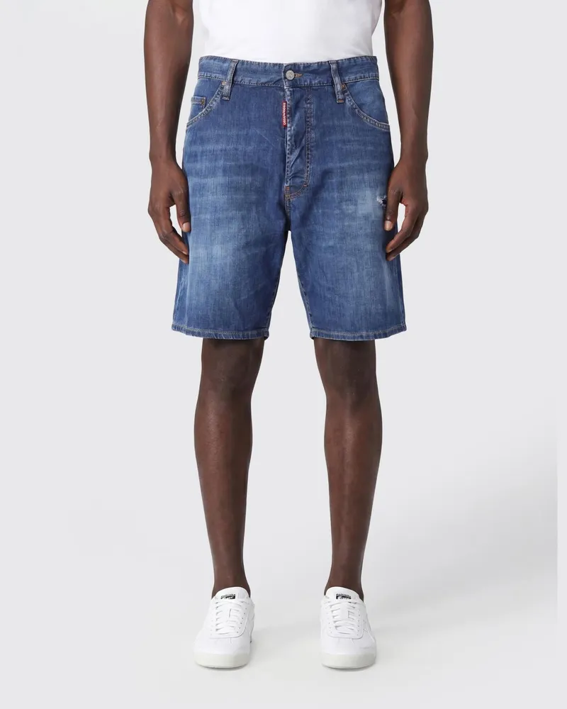 Dsquared2 Shorts herren Blau
