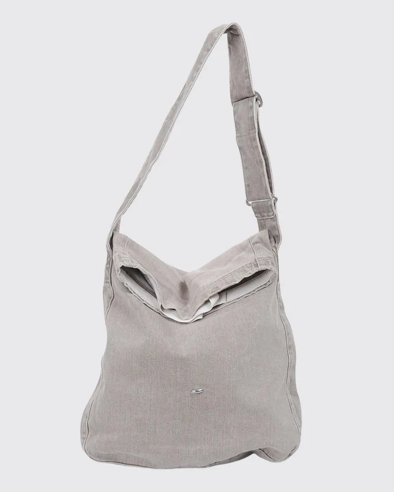 Our Legacy Sling Umhängetasche aus Bio-Baumwolle mit Innentaschen Olive