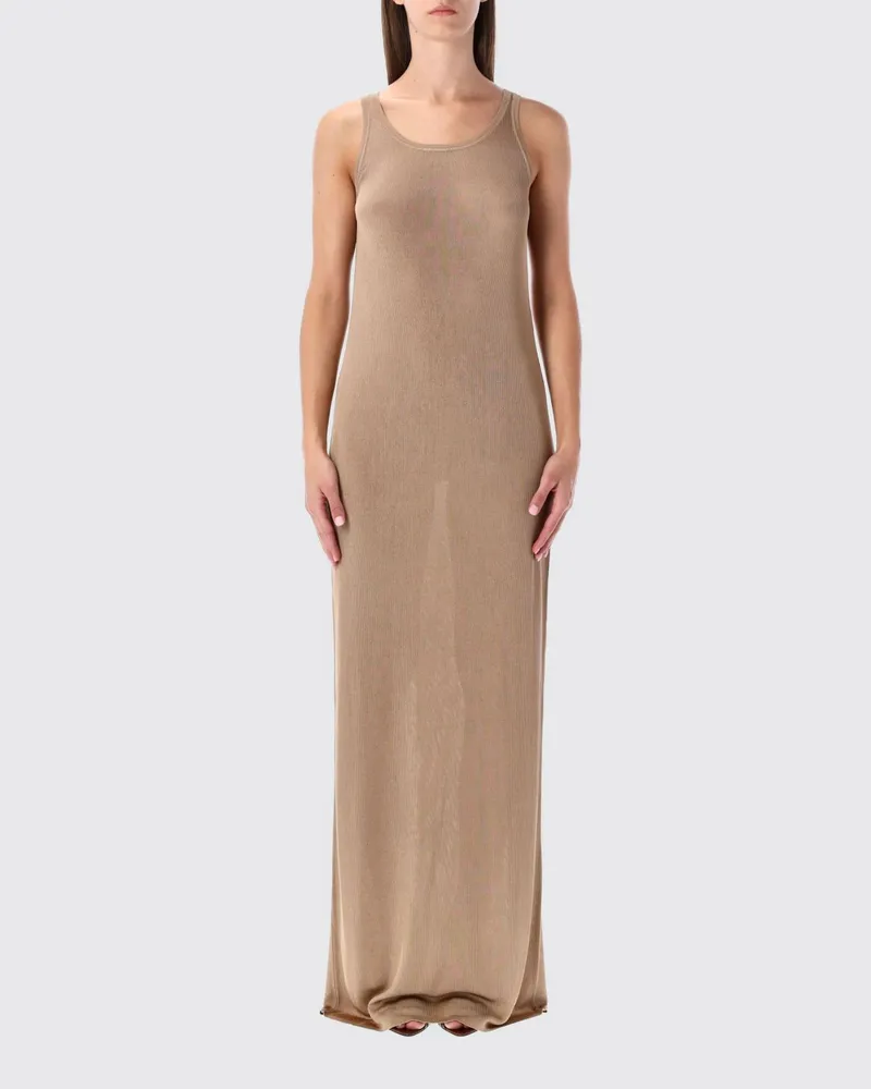 Saint Laurent Kleid damen Nude
