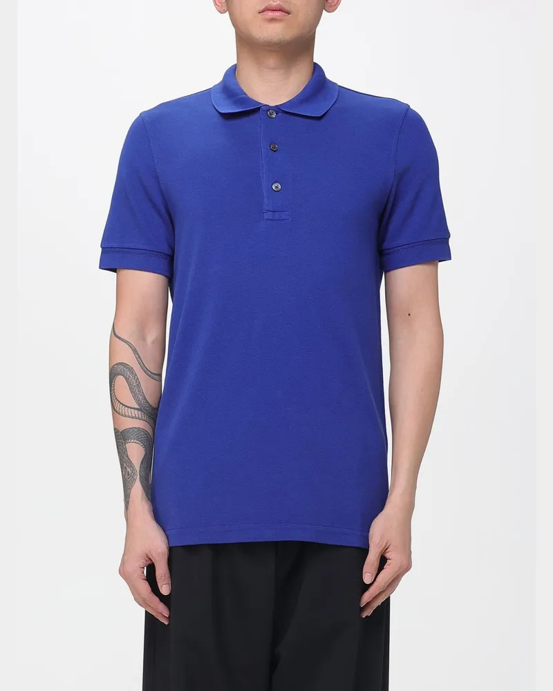 Tom Ford Polo herren Blau
