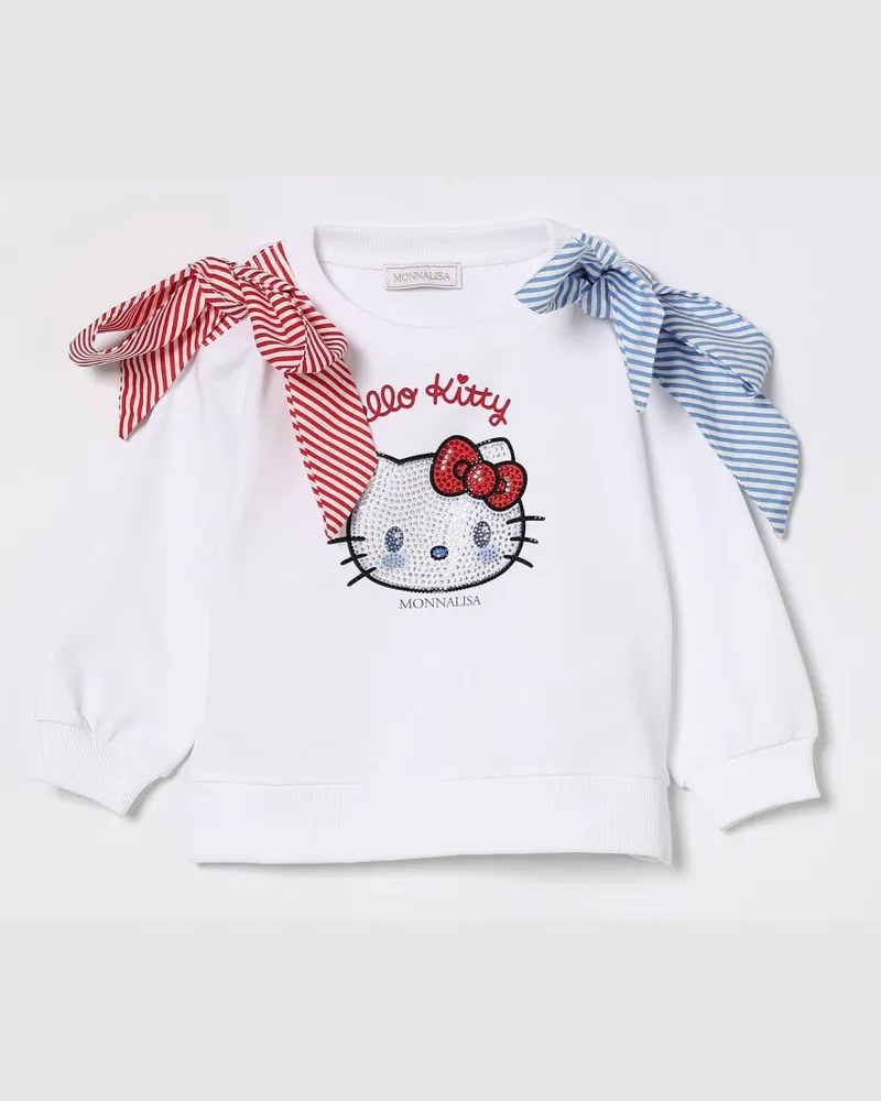 Monnalisa Pullover kinder Weiß