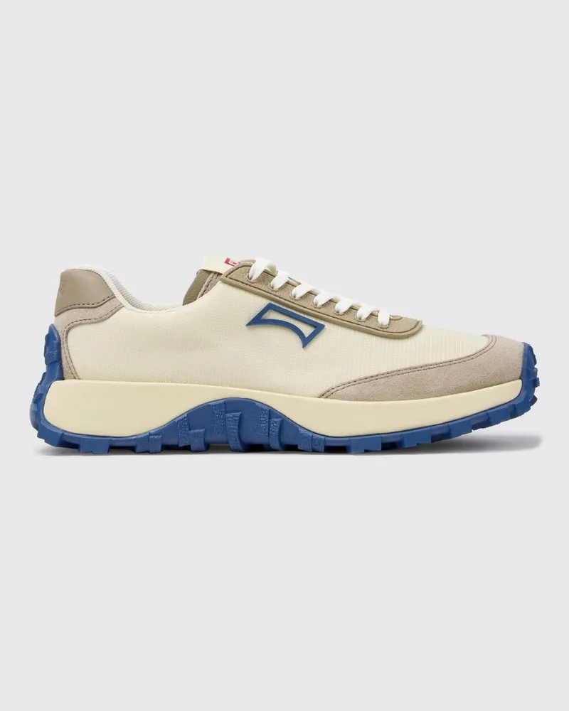 Camper Low-Top-Sneaker Drift Trail aus Nubuk und recyceltem PET mit Vibram-Sohle Beige